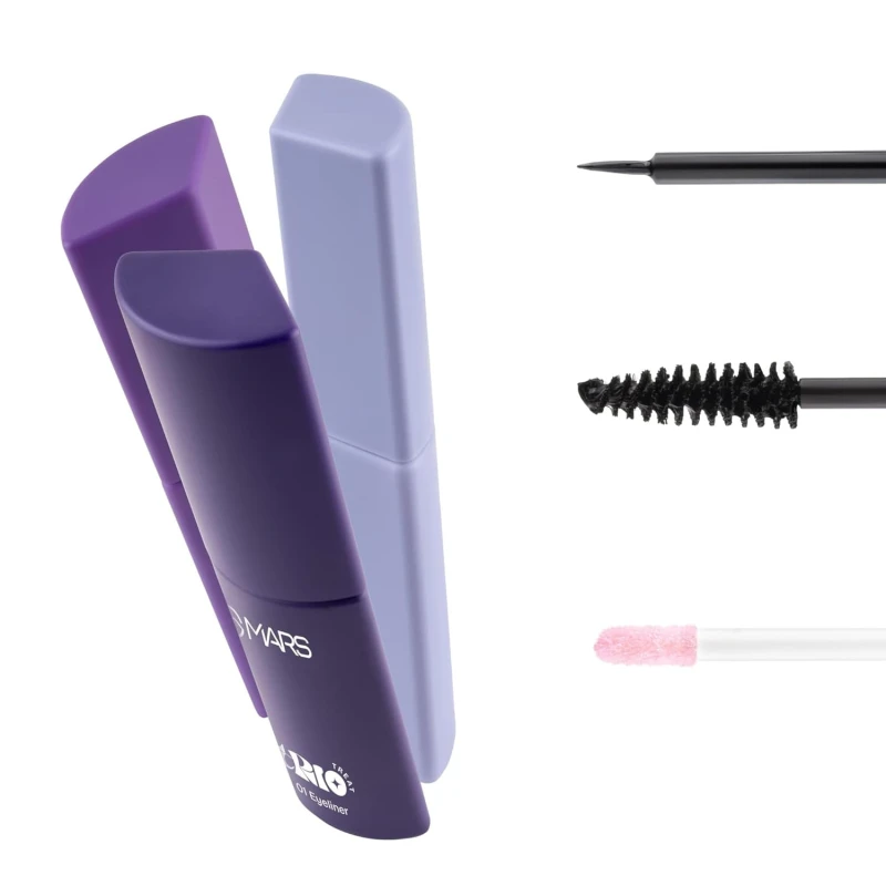 MARS TRIO Treat 3-IN-1 Eye Makeup Kit with Eyeliner, Mascara & Eyeshadow (24.50gm) - Thumbnail 4